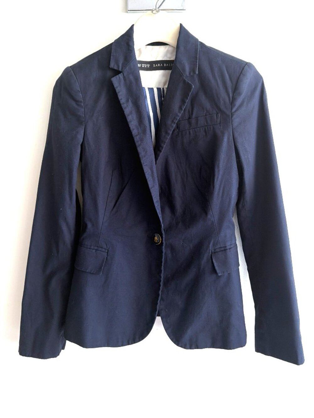 Zara Navy Blue Blazer XS
